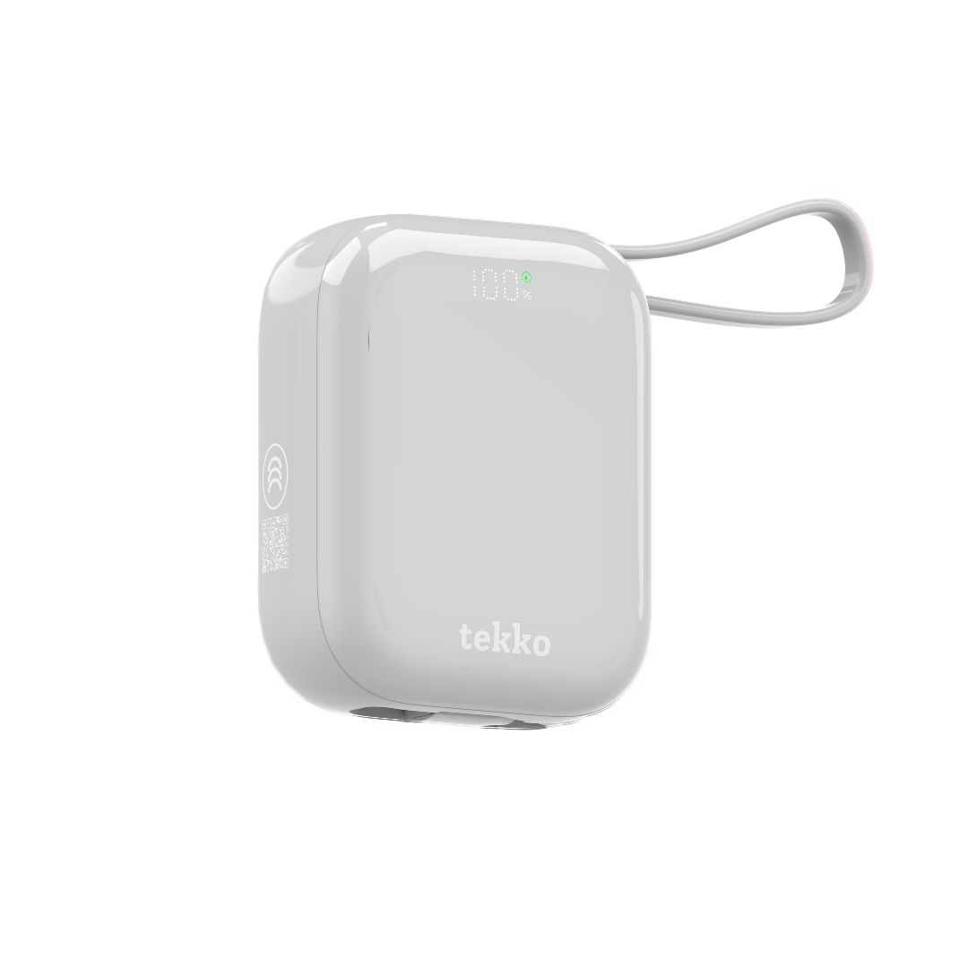 Tekko SSB-Nano CL10 10000mAh 迷你自帶線半固態數顯行動電源