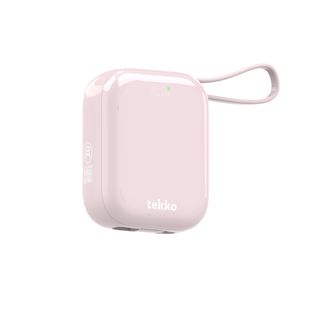 Tekko SSB-Nano CL10 10000mAh 迷你自帶線半固態數顯行動電源